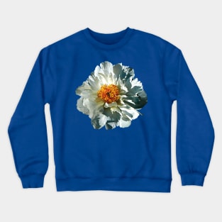 White Peony in Sunshine Crewneck Sweatshirt